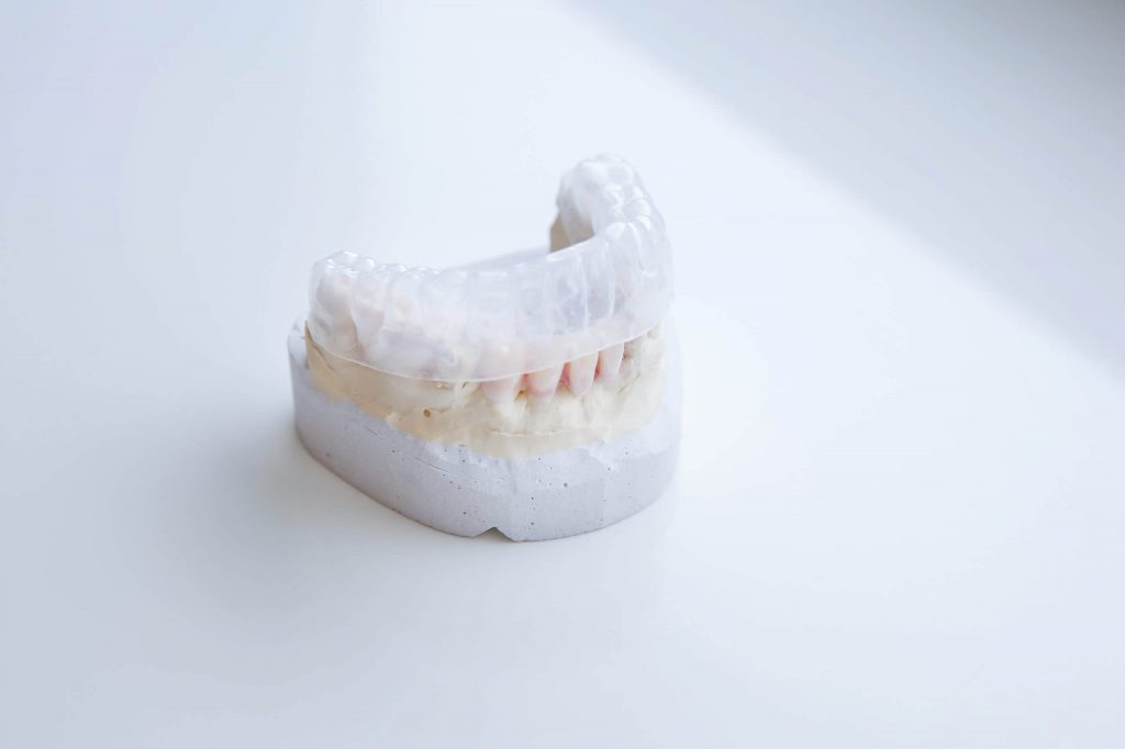 teeth model with invisalign